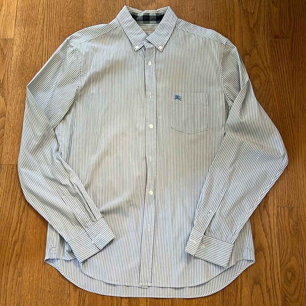 Burberry men’s woven  shirt
